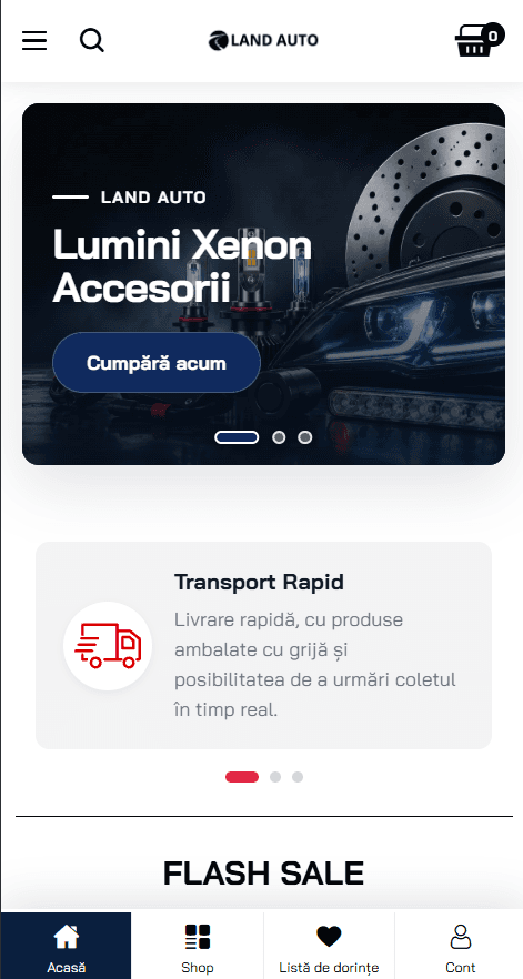 Land Auto: Magazin de iluminat și accesorii auto, cu catalogul preluat direct de la distribuitor.