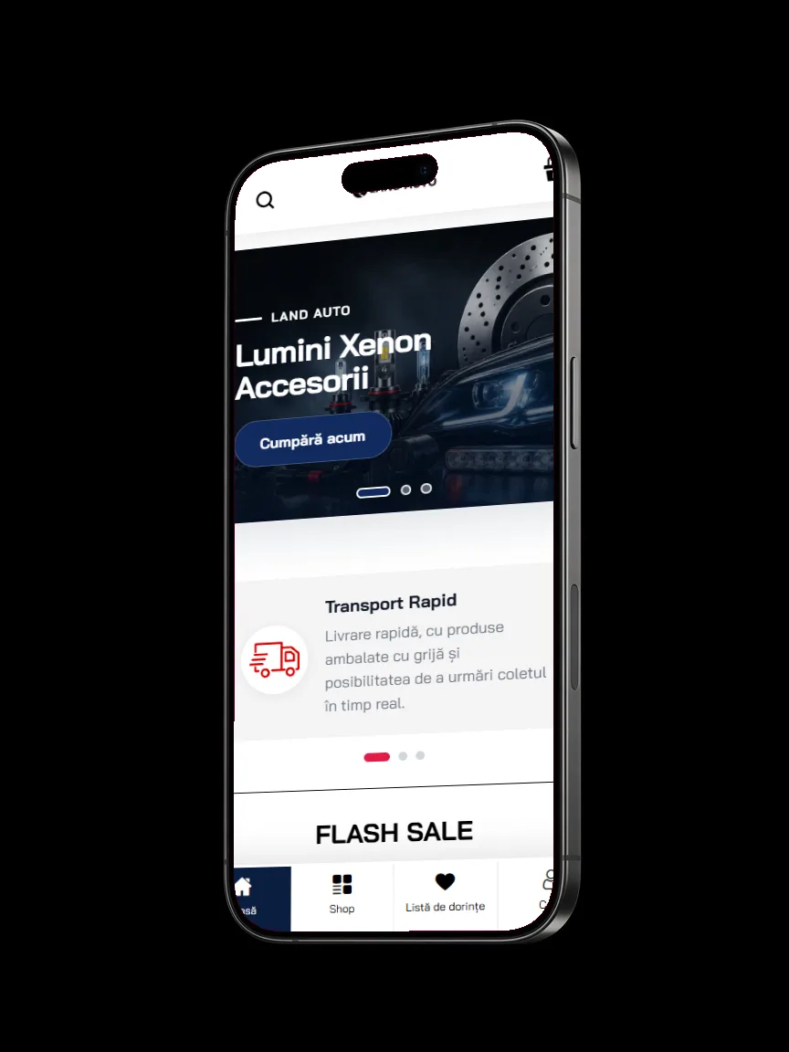 Land Auto: Magazin de iluminat și accesorii auto, cu catalogul preluat direct de la distribuitor.