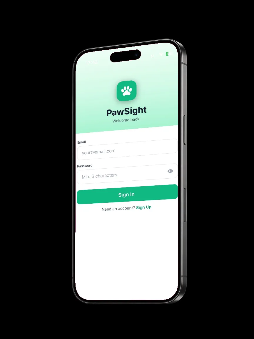 PawSight: Asistent AI care verifică acasă pielea, ochii și starea generală a animalului de companie.